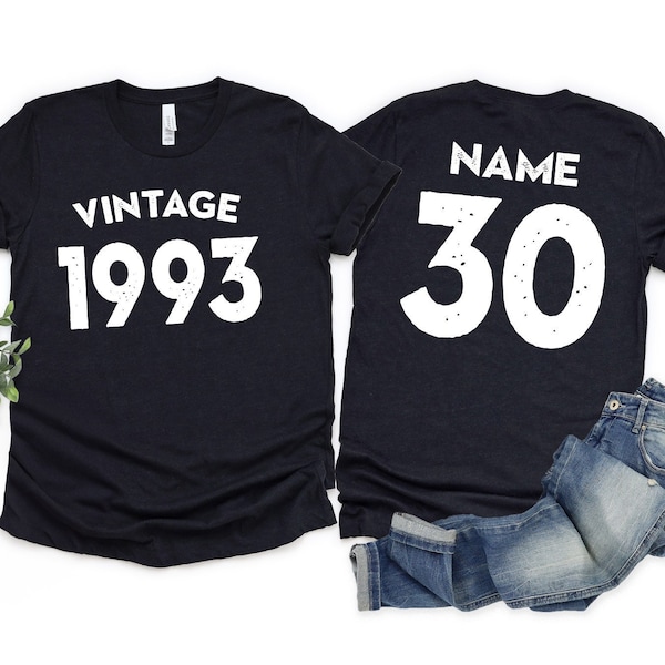 Vintage 1993 shirt, 30th birthday for Women, 30th birthday gift, 1993 Unisex t-shirt, Camo 1993 Shirt, Vintage birthday shirt, 30th birthday