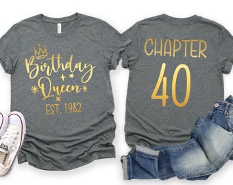 birthday tee shirts
