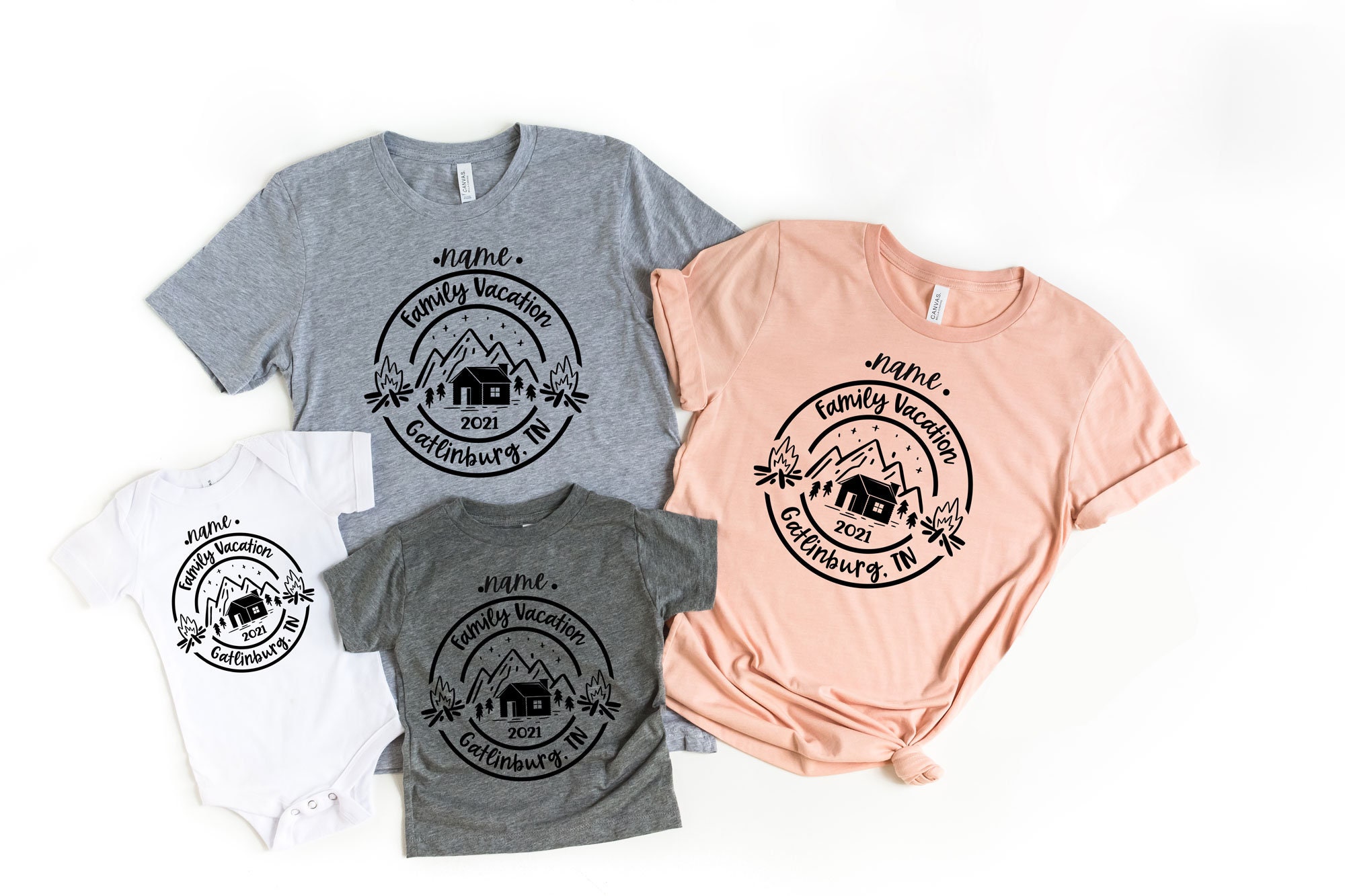 Custom Family vacation shirts Family camping shirts Family Etsy