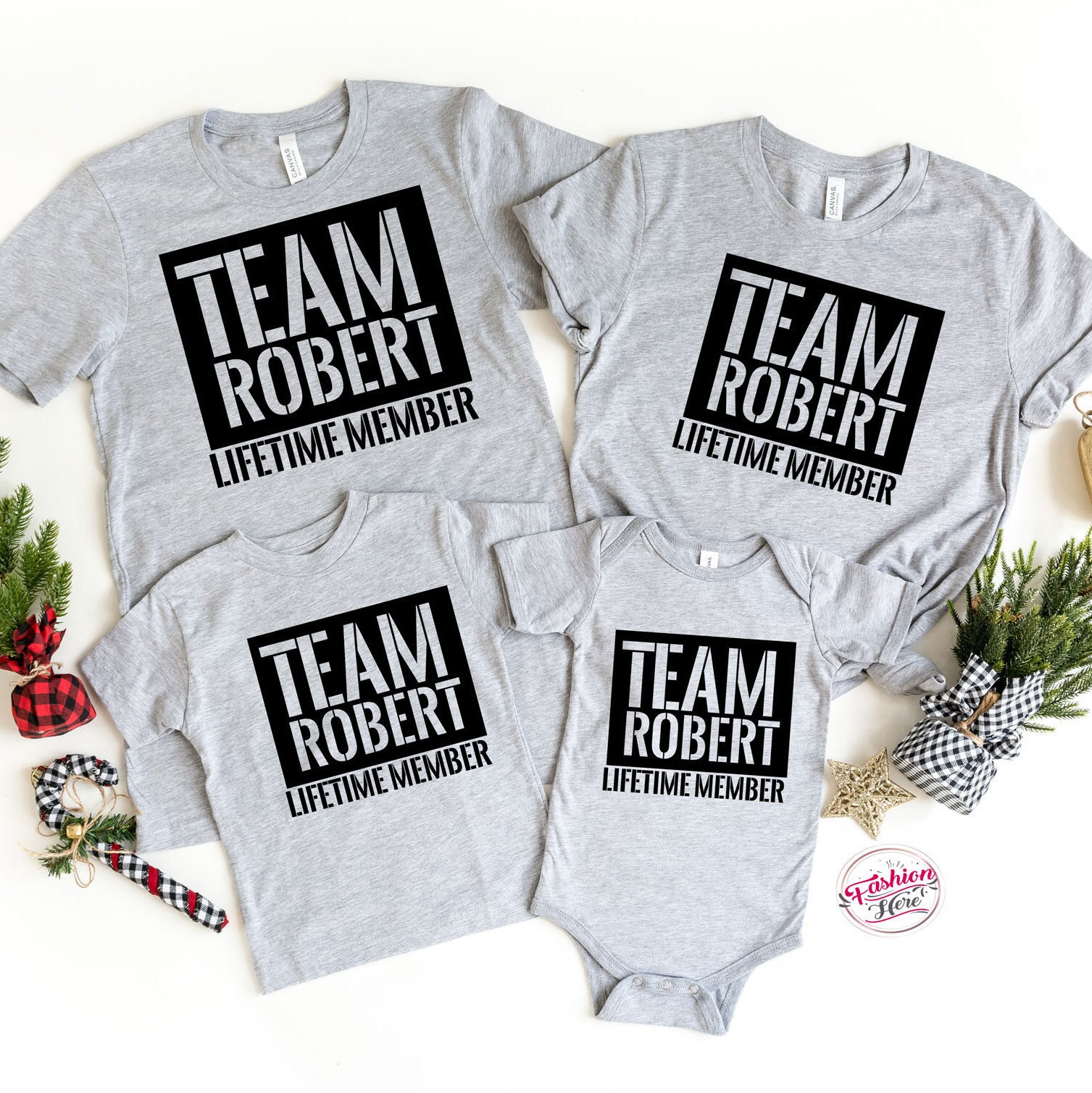 Family team t shirts Clearance