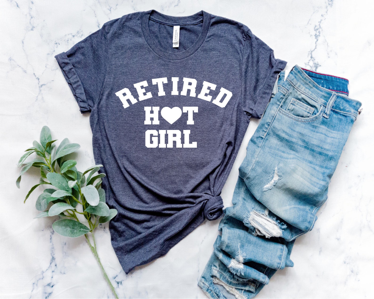Retired Hot Girl Shirt Retirement Gift Mom Gift Retired Etsy