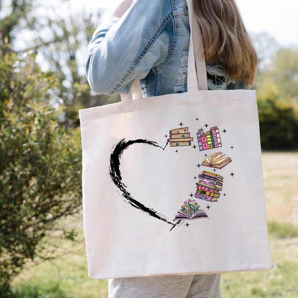 Library Tote Bag - Etsy