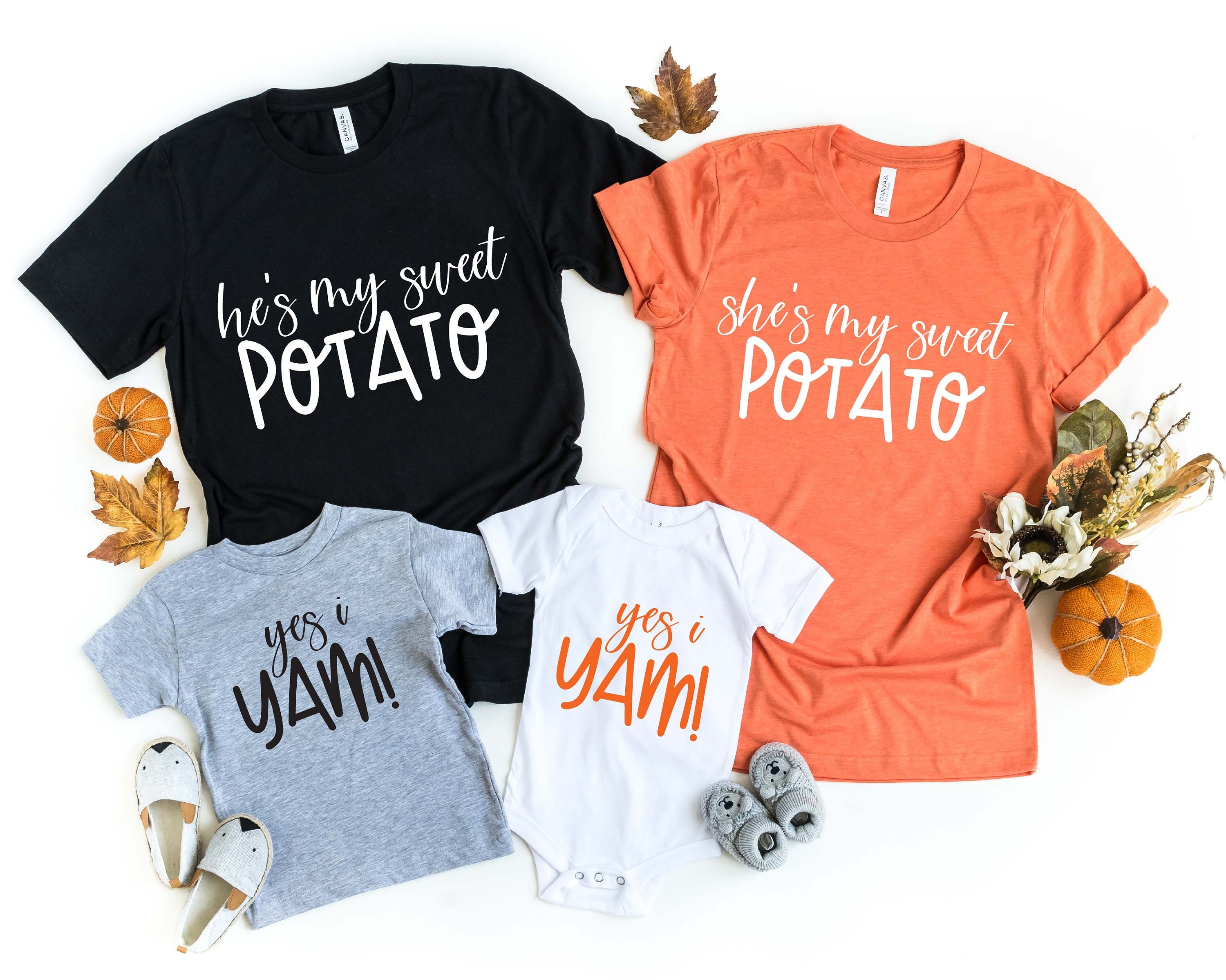 she's my sweet potato yes i yam shirts
