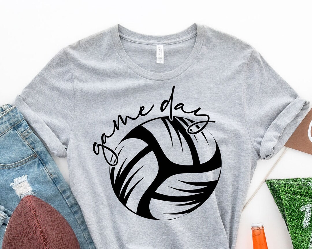 Volleyball Shirt, Game Day Voleyball Shirt, Back Side Game Day Shirt