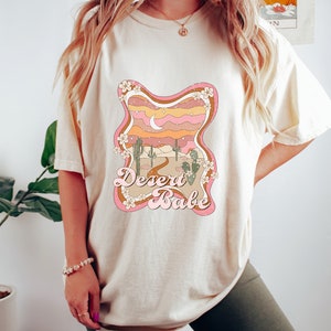 Desert Babe Shirt, Desert lover Shirt, Vintage T-Shirt, Cute Cactus Shirt, Woman Desert Outfit, Woman Desert Babe Shirt