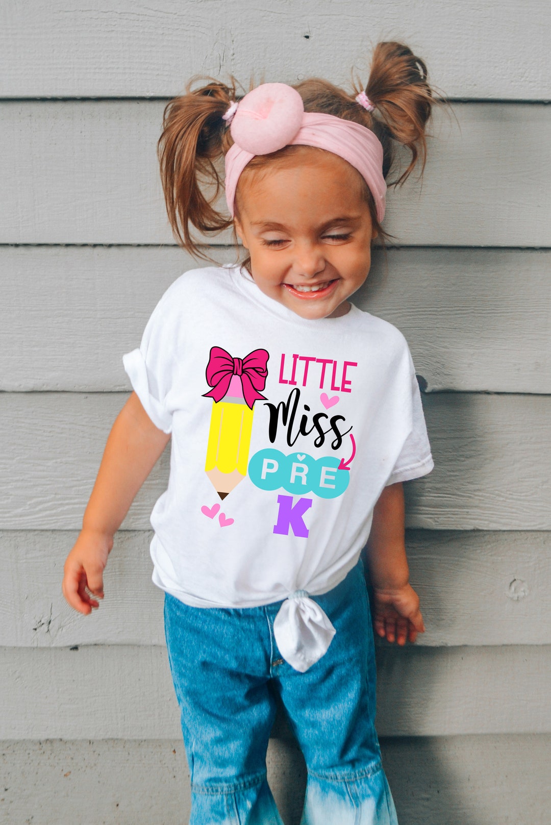 Little Miss Pre K Cutie Shirt Girls Back to School Shirt - Etsy