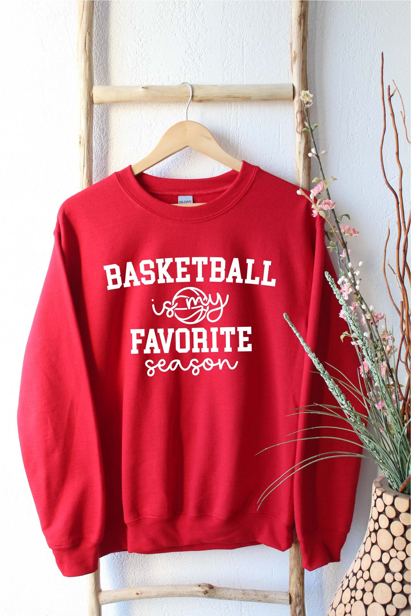 Basketball is My Favorite Season Sweatshirt Basketball 