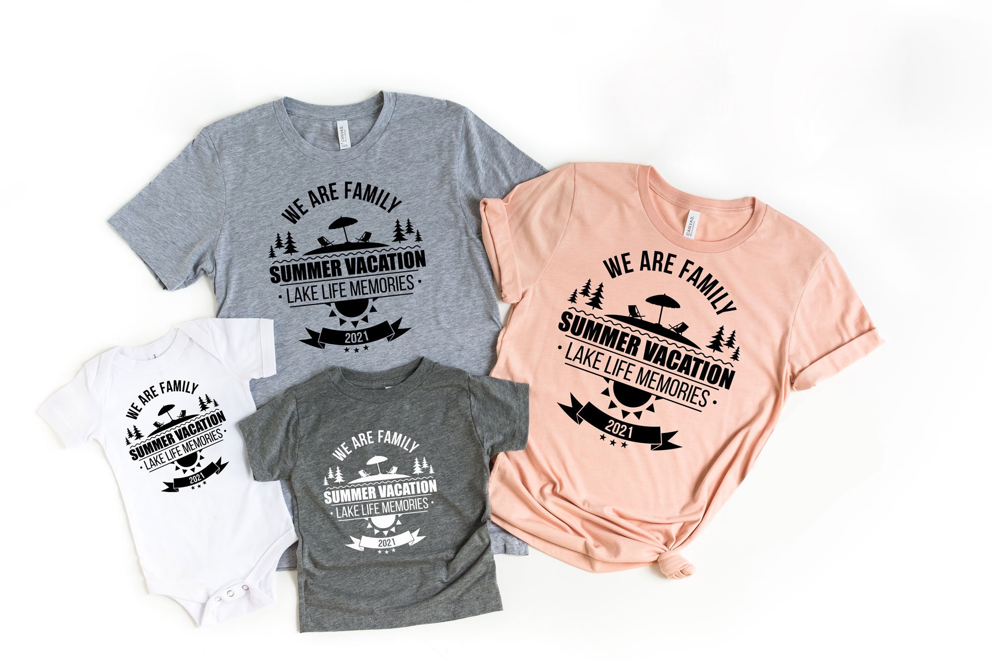 Family Lake Vacation Shirts Family 