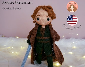 Anakin Skywalker - Crochet PATTERN (PDF FILE)