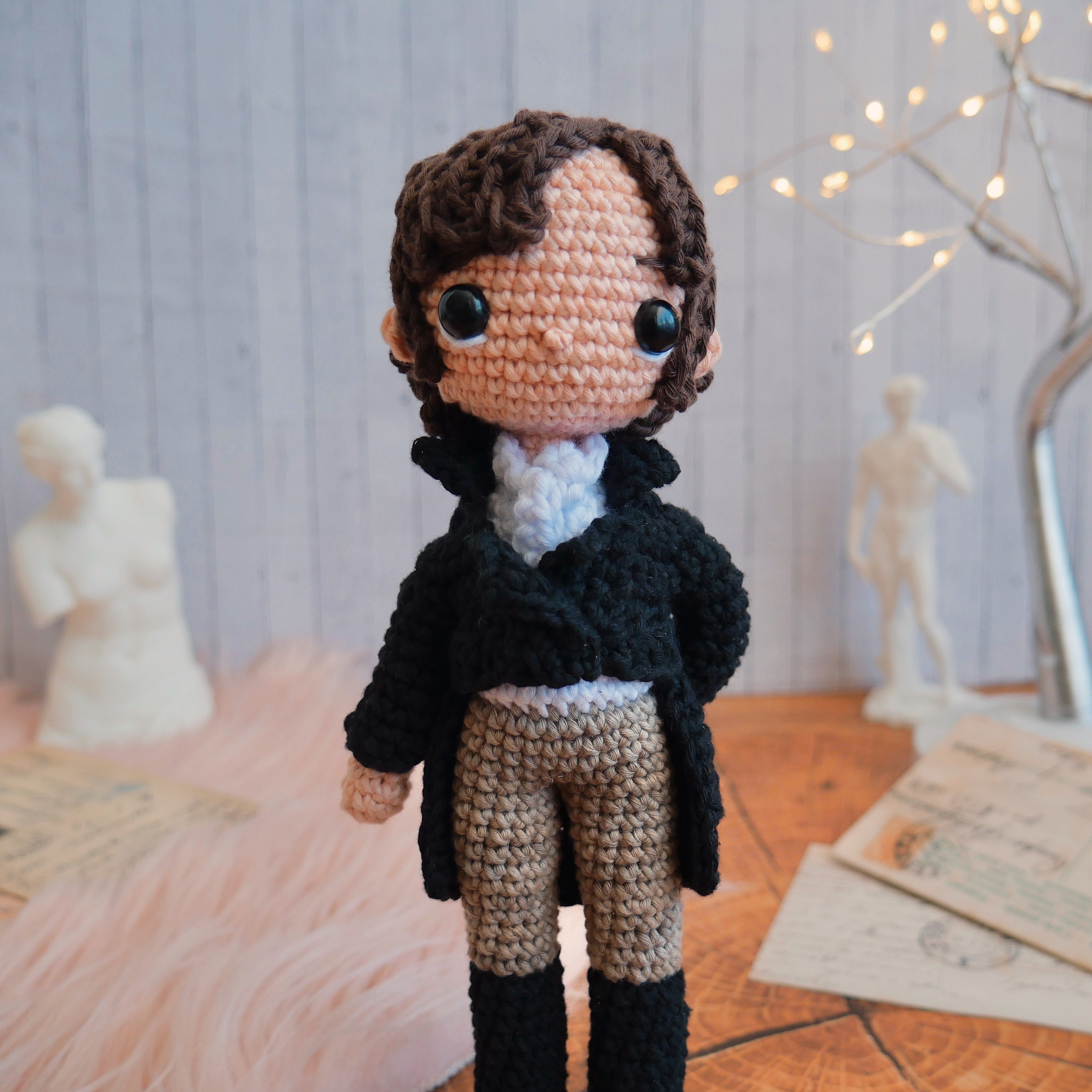 Elizabeth and Mr. Darcy Amigurumi PATTERN (ENGLISH) Pride and Prejudice -  Etsy, image size:3000x3000
