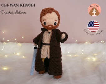 Obi-Wan Kenobi Crochet PATTERN (PDF FILE)