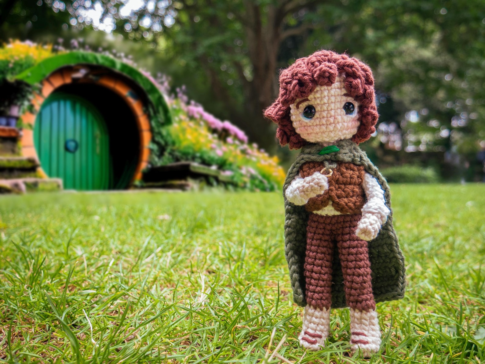 Sam & Frodo (pdf)crochet Pattern English - Lord of the Rings Hobbits ...
