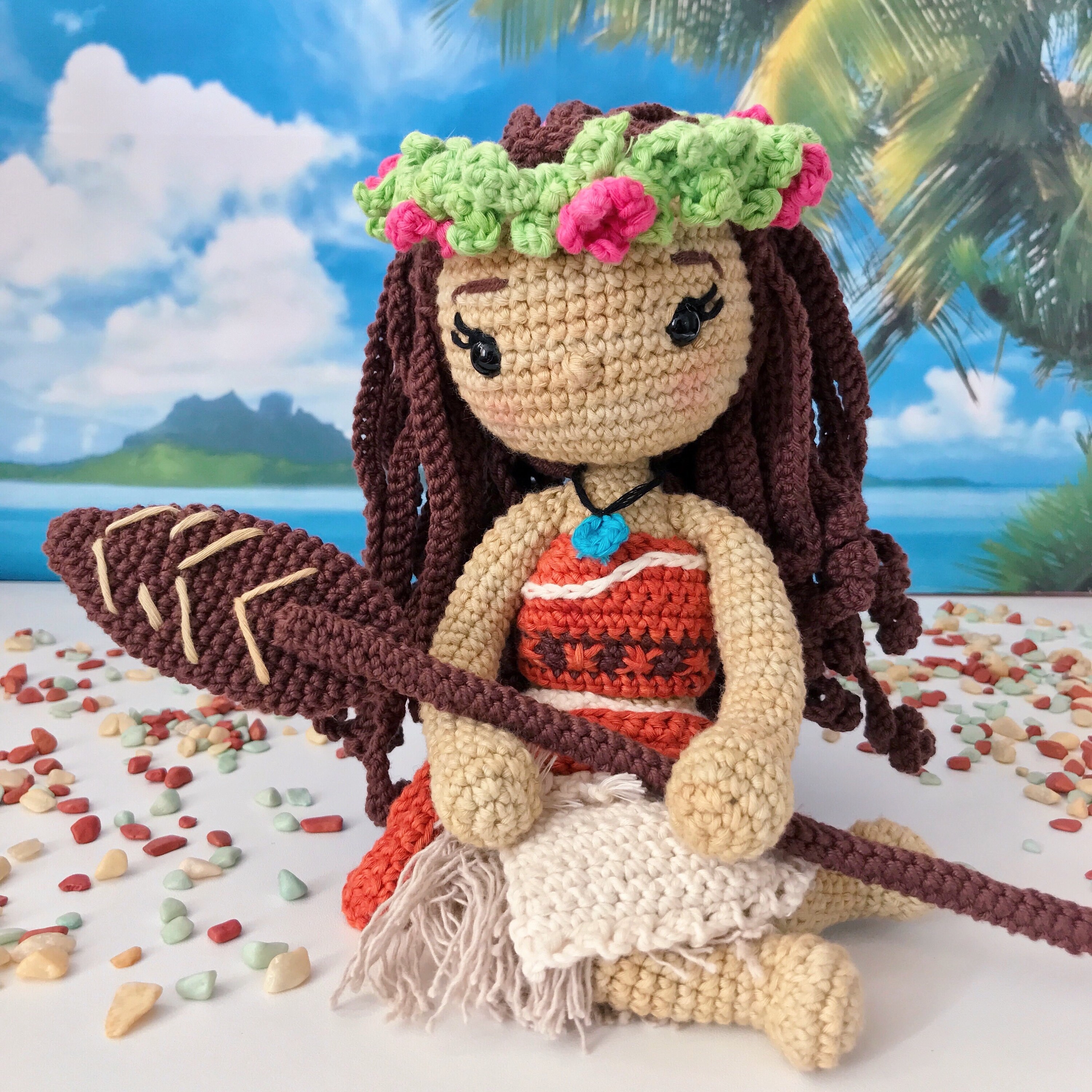 Patron Amigurumi Moana Etsy