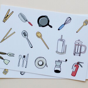 Kitchen Sticker Set