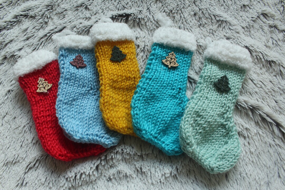 Mini Christmas Tree Decorations Etsy UK