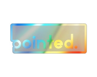 puntiagudo, la pegatina