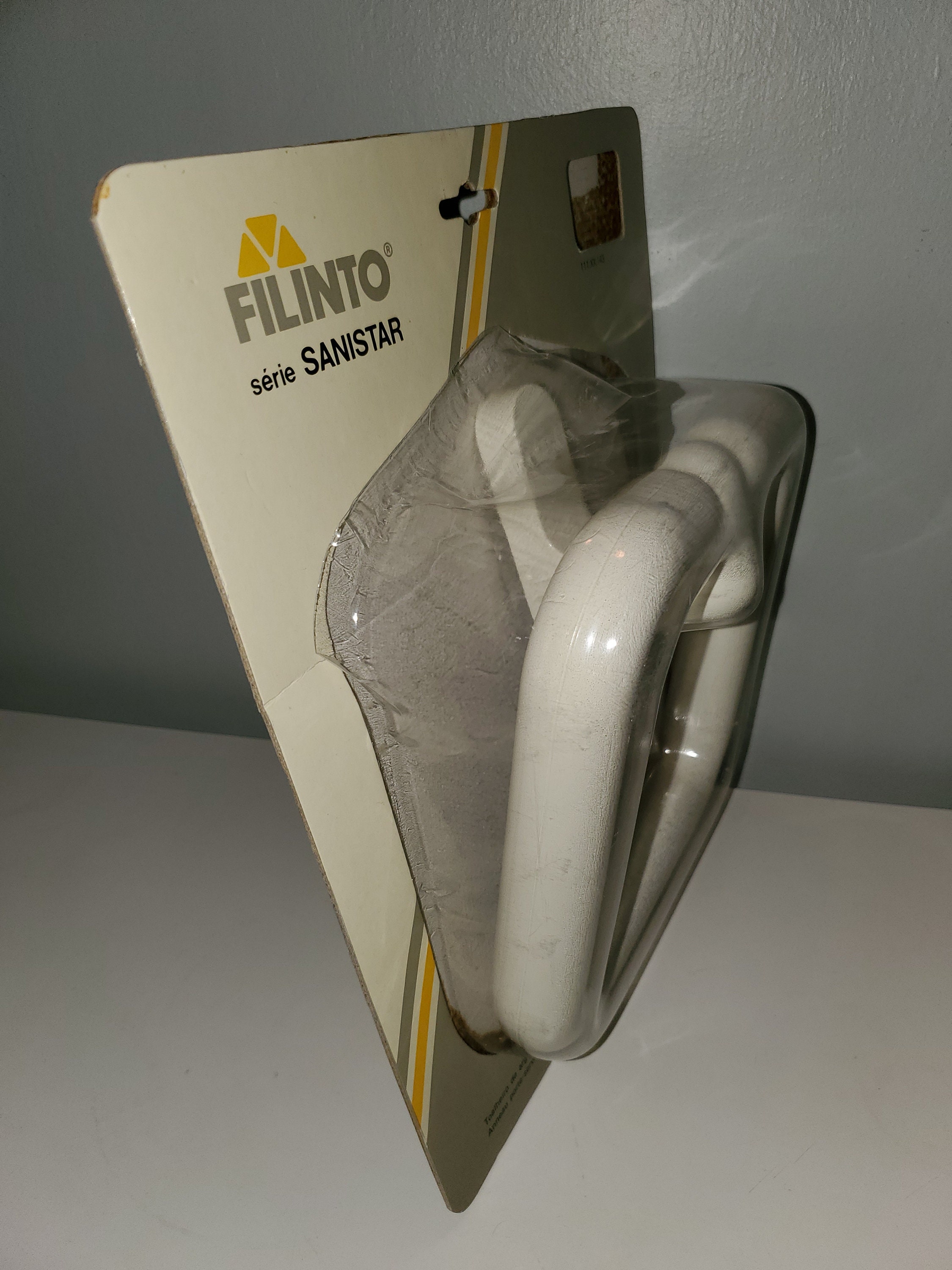 Decoración de baño vintage / cremoso toallero blanco/filinto | Etsy