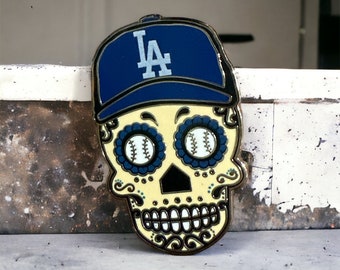 LA Sugar Skull Candy Pin