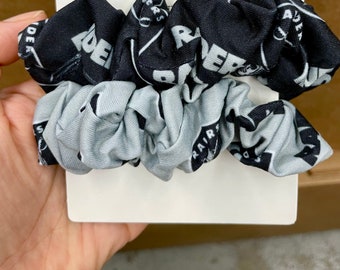 Raiders- Dodger- 49ers- Cowboys Scrunchie 2 in 1