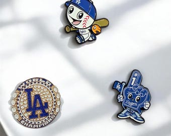 LA Dodgers Push Pin