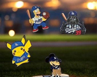 LA Dodgers Push Pin