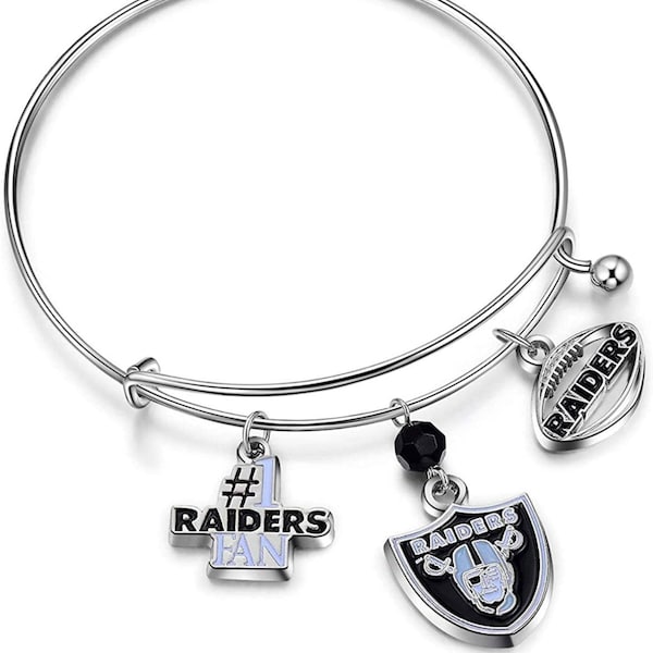 NFL Raider- Cowboys- Packers Charm Bracelet