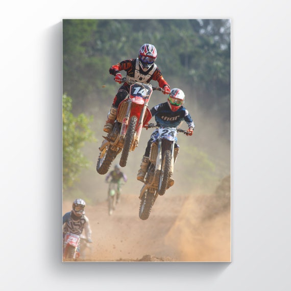 repertoire Mundtlig Polar Dirt Bike Jump Poster Motorbike Print Motor Sport Motocross - Etsy