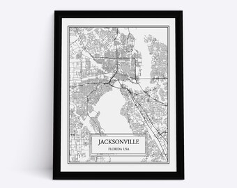 TRANSPARENT Jacksonville City Map Detailed Jacksonville Map ...
