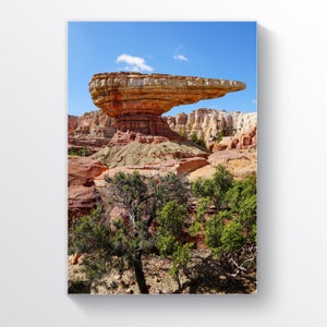 Mesa Poster Canyon Poster Plateau Print Valley Wall Art Desert Images Arizona Poster Rocks California Print Route66