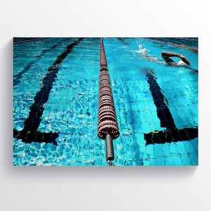 Swimming Pool Poster, Swimming Pool Decor, Swimming Wall Art