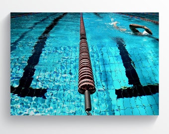 Swimming Pool Poster, Swimming Pool Decor, Swimming Wall Art