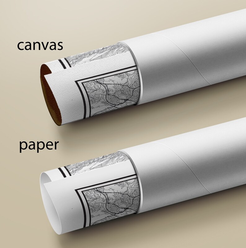 Phoenix City Map Detailed Phoenix Map Phoenix Wall Art Phoenix Print