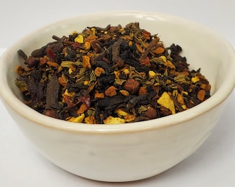 Cinnamon Orange Spice Loose Leaf Tea | Black Tea | Orange Peel | Cinnamon | Cloves | Nutmeg