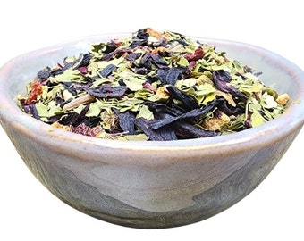 Moringa Hibiscus Watermelon Herbal Tea Rosehips Licorice Root Loose Leaf Tea