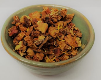 Apple Pie Loose Leaf Tea | Rooibos | Cinnamon | Apple Pieces