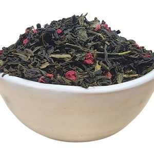 Bohemian Raspberry | Green Tea | Organic Ingredients | Loose Leaf Tea