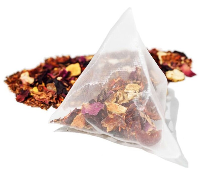 Blood Orange Tea Tisane Loose Leaf Herbal Hibiscus image 4