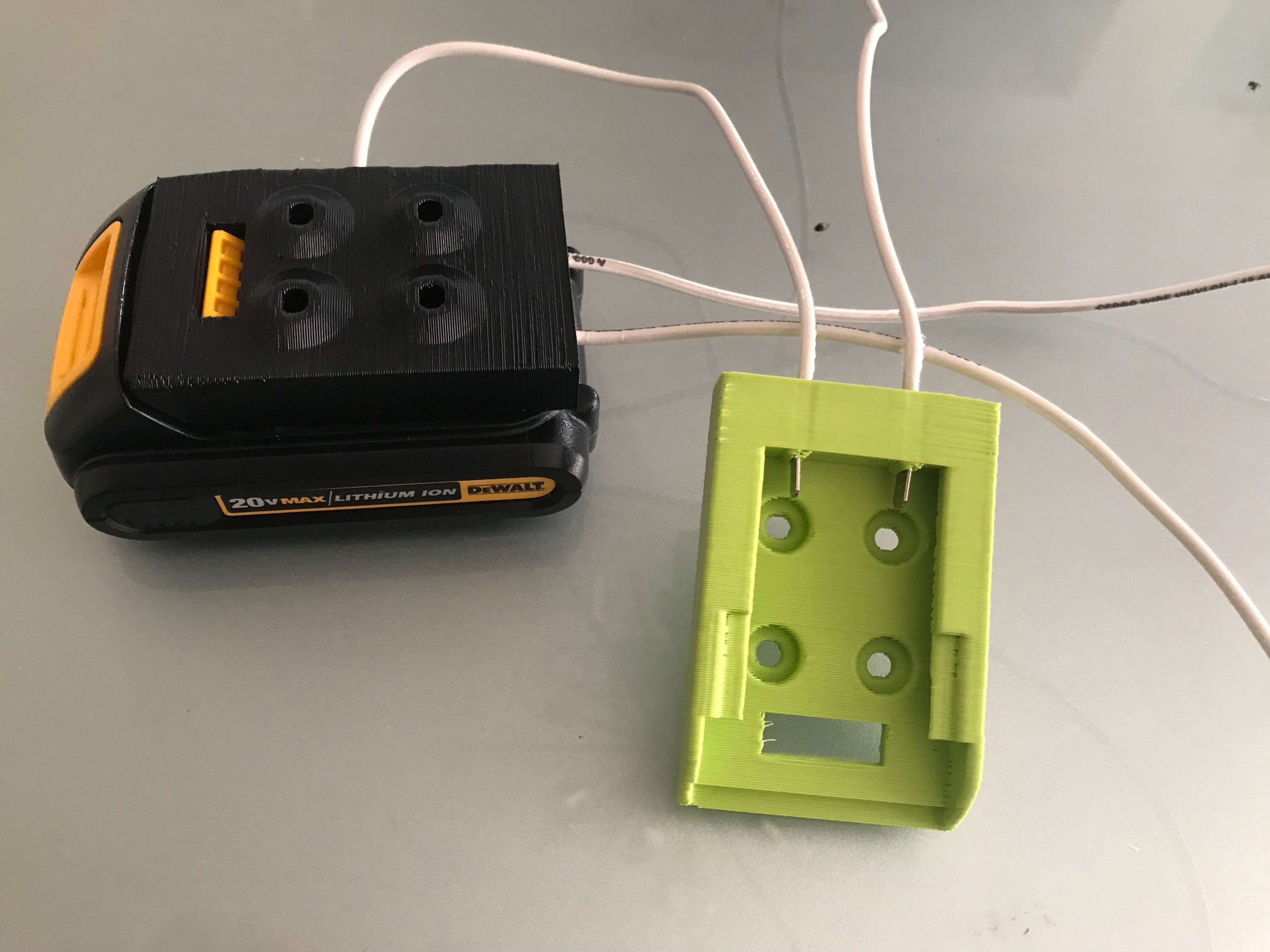 Dewalt 20V Battery Adapter Power Dock With 12AWG Wiring for - Etsy Canada