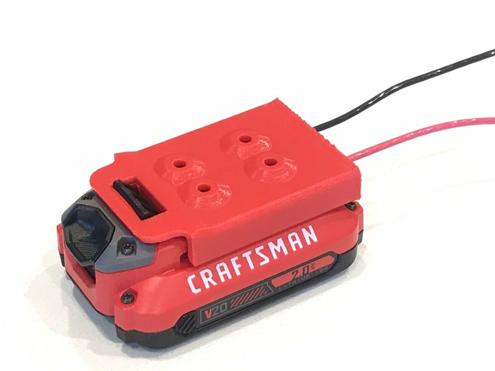 Craftsman V20 battery Power mount connector adapter dock Etsy