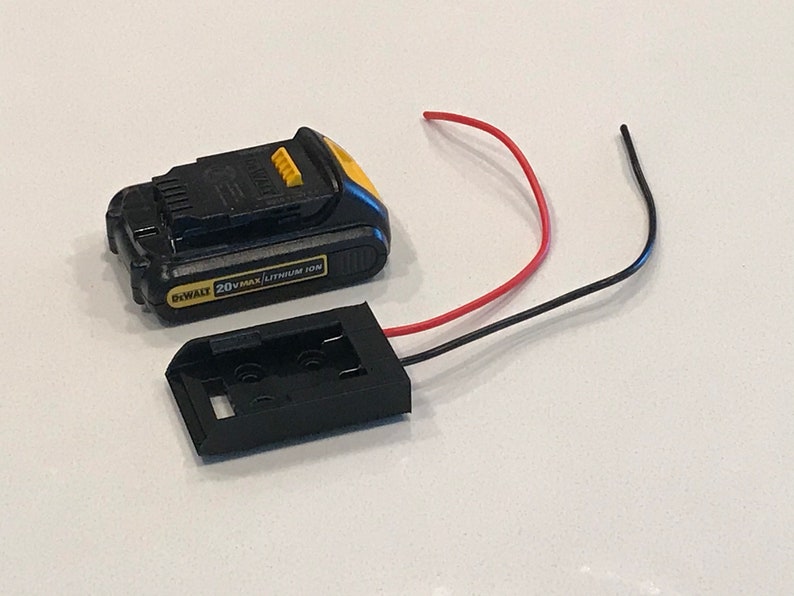 Dewalt 20V Battery Adapter Power Dock With 12AWG Wiring for | Etsy