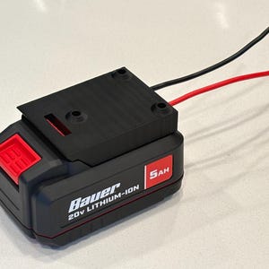Battery Adapter Harbor Freight  Bauer 20V | Mount | Holder | Dock