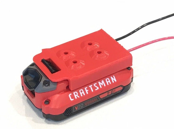 Battery Adapter Craftsman V20 Mount Holder Dock -  Canada
