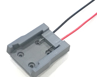 Kobalt-24V-batterijadapter | Houder | Bevestiging | optionele 12 AWG-bedrading