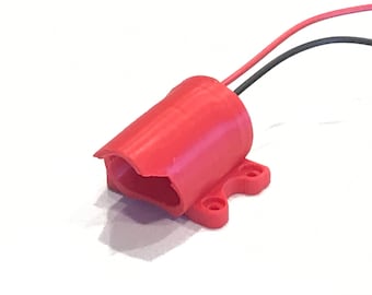 Adaptador de batería Milwaukee M12 / Soporte de batería / Soporte con cables de 12 AWG para proyectos de bricolaje de 12 V