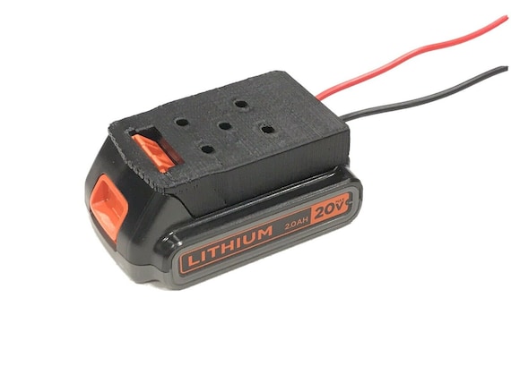 Black and decker 20v adapter sale