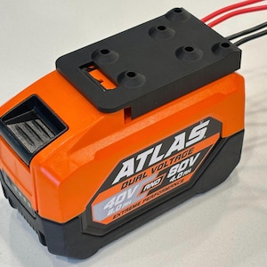 Battery Adapter Harbor Freight Atlas 40V 80V | Mount | Holder | Dock