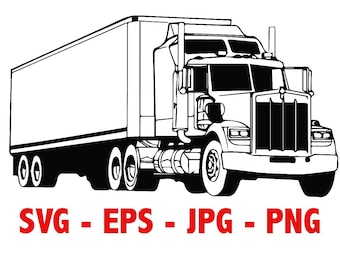 Free Free Semi Truck Svg Images 166 SVG PNG EPS DXF File