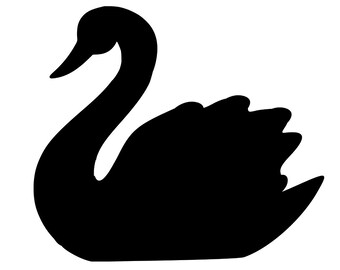 Swan Svg Etsy
