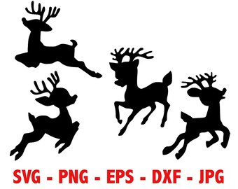 Download Reindeer Svg Etsy