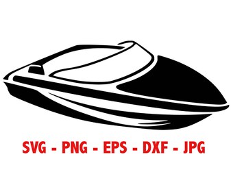 Fishing Boat Svg Etsy